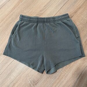 H&M Women’s Olive Green Lounge Shorts